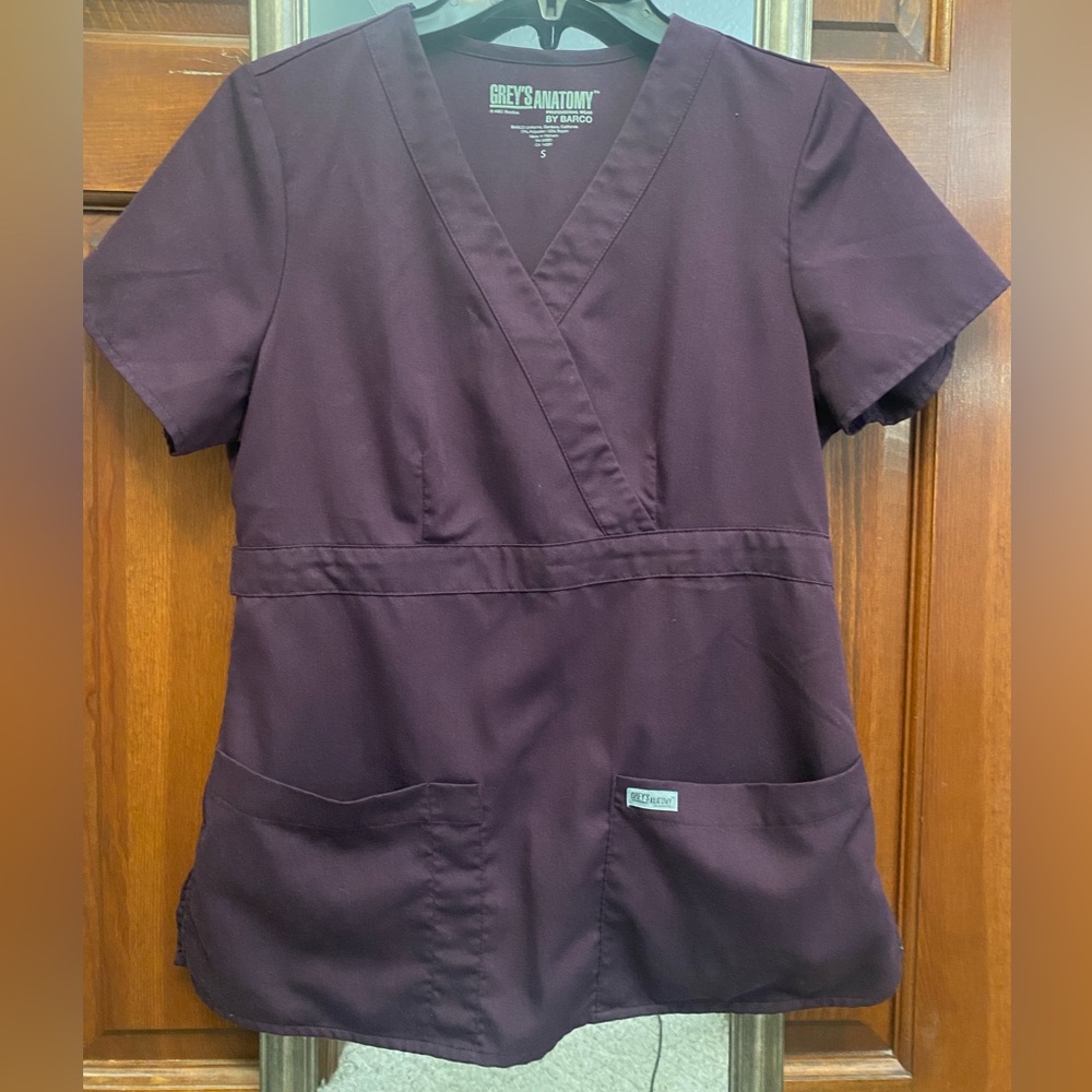 Scrub Top Grey’s Anatomy Purple Small